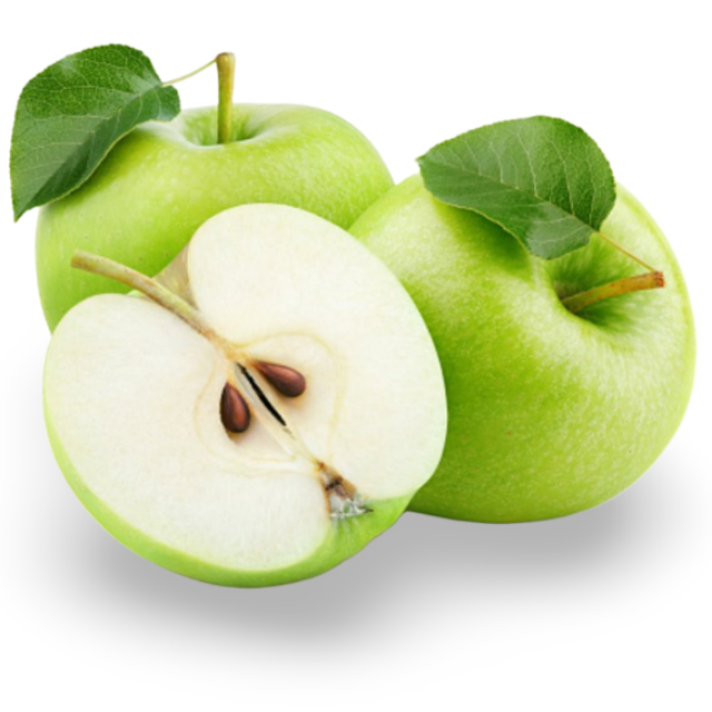 تفاح اخضر بالحبة