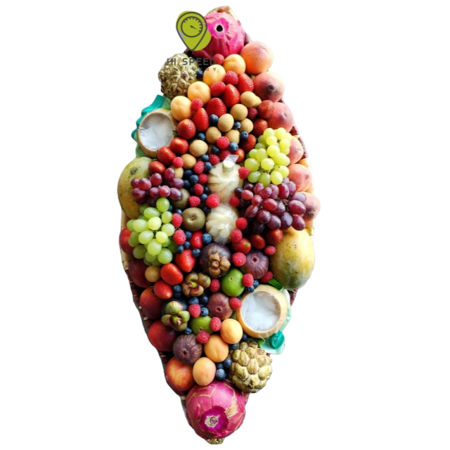 سلة فواكة كبيرة سفينة