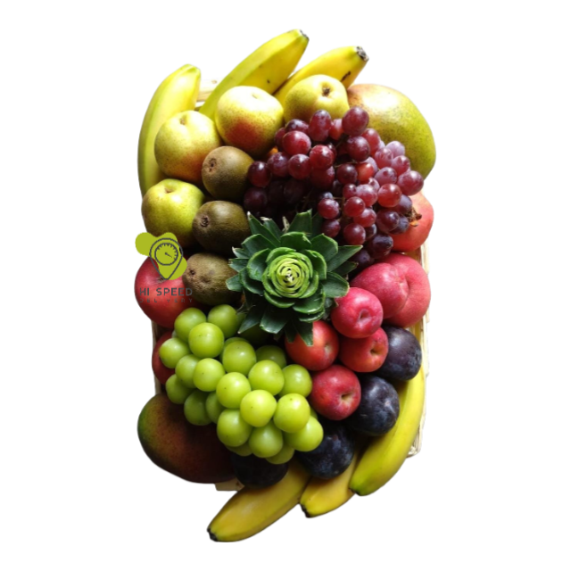 سلة فواكة صغيرة مستطيلة