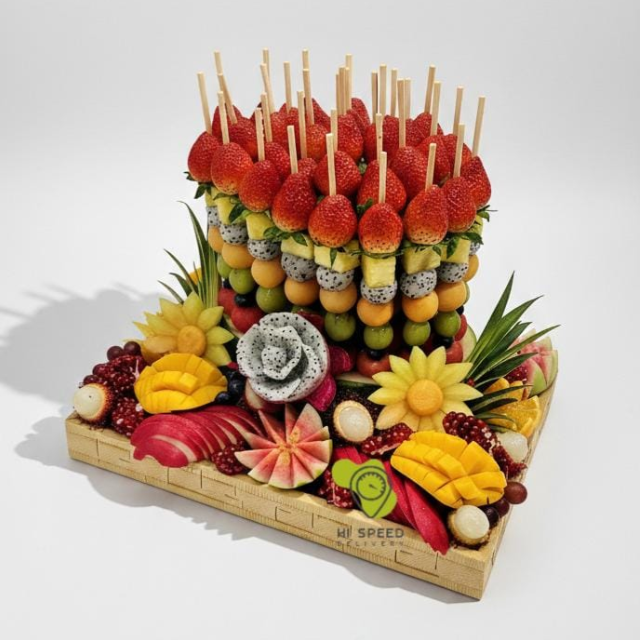 اسياخ فواكة كبيرة ٣٣ قطعة
