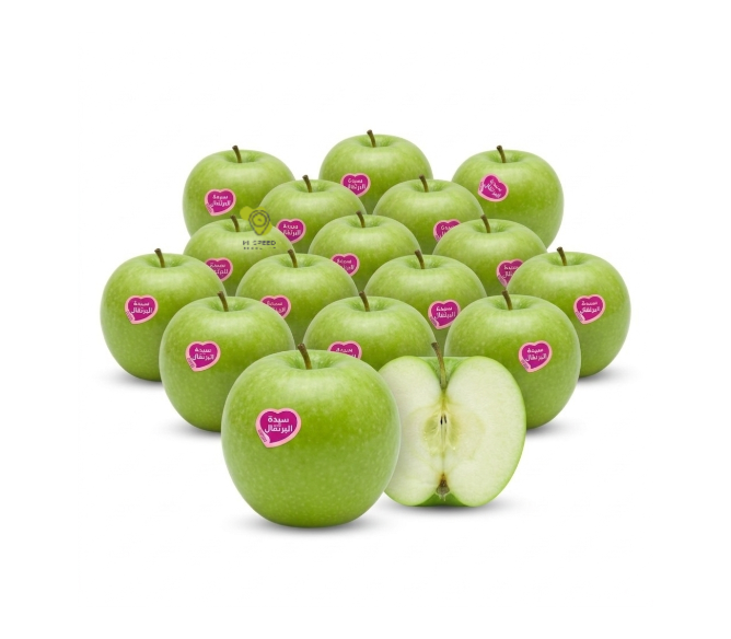 تفاح اخضر فرنسي 15 حبة