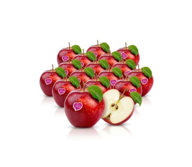 تفاح احمر امريكي 15حبة