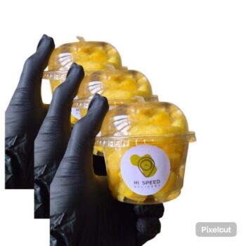 Pineapple honey in 3 cups