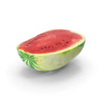 Watermelon half